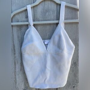 Zara White Tank Top